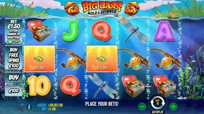 Big Bass Hold and Spinner Screenshot 1